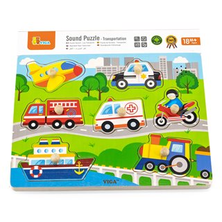 Sound puzzle - vehicles